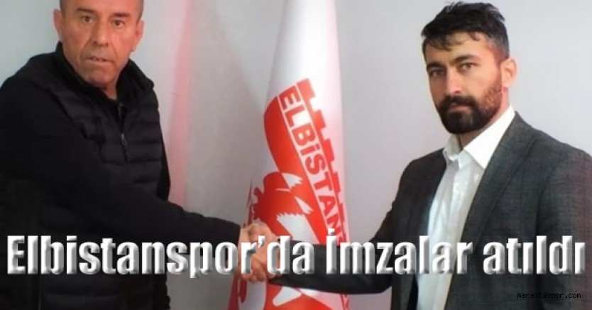 Elbistanspor’da teknik direktör belli oldu