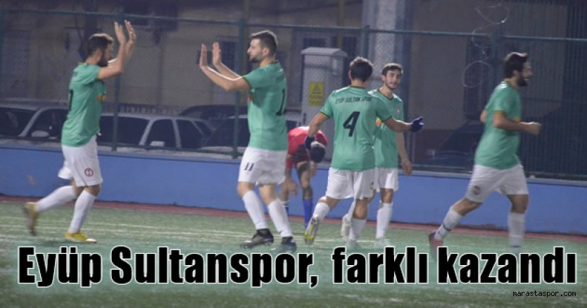 Eyüp Sultanspor, Kızılseki Gençlikspor’u farklı mağlup etti