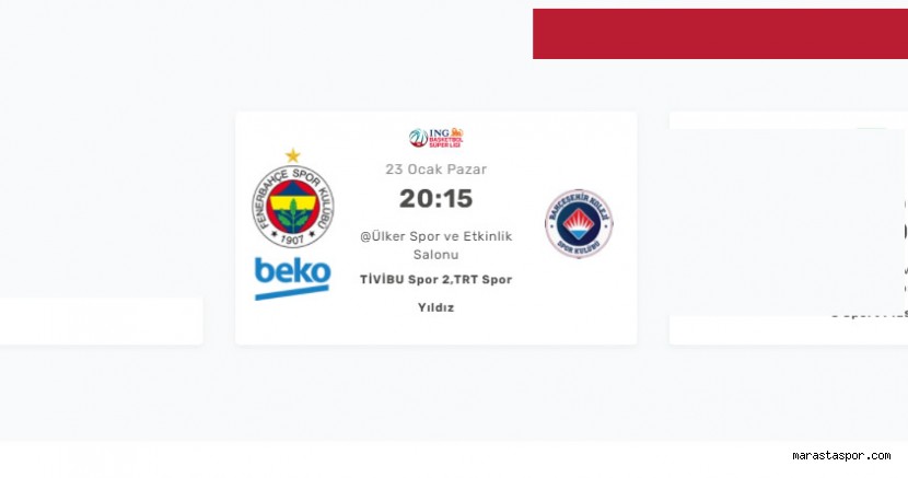 Fenerbahçe Beko – Bahçeşehir Koleji canlı izle