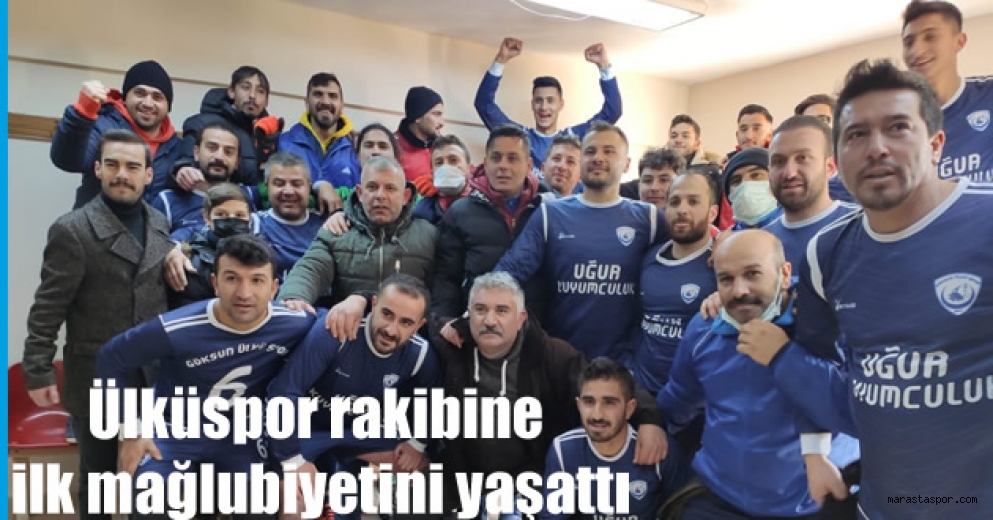Göksun Ülküspor, erteleme maçında Onikişubat İdmanyurduspor’u mağlup etti