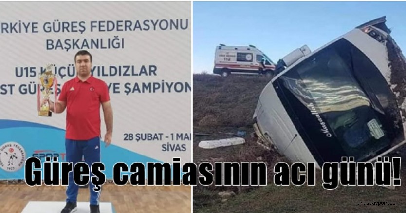 Güreş camiasının acı günü! Güreş takımı kaza geçirdi