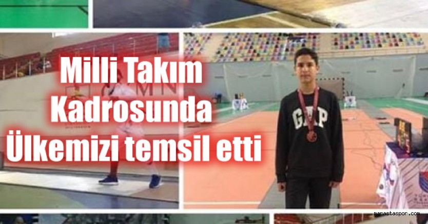 Kahramanmaraş’lı Milli sporcumuz Semih Akküncü, Selanik’te ülkemizi temsil etti
