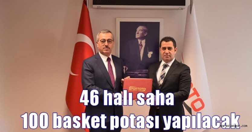 Kahramanmaraş’ta Her Mahalleye Halı Saha ve Pota