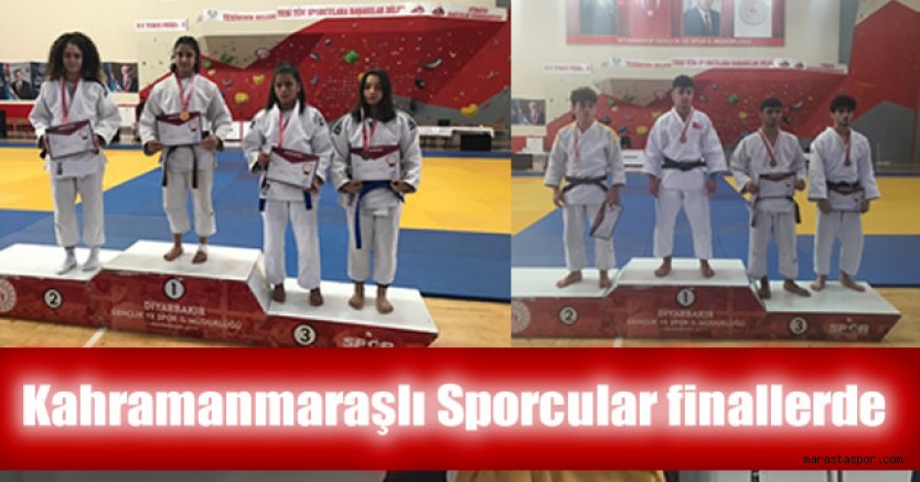 Kahramanmaraşlı 13 sporcu madalya alarak finallerde yarışmaya hak kazandı