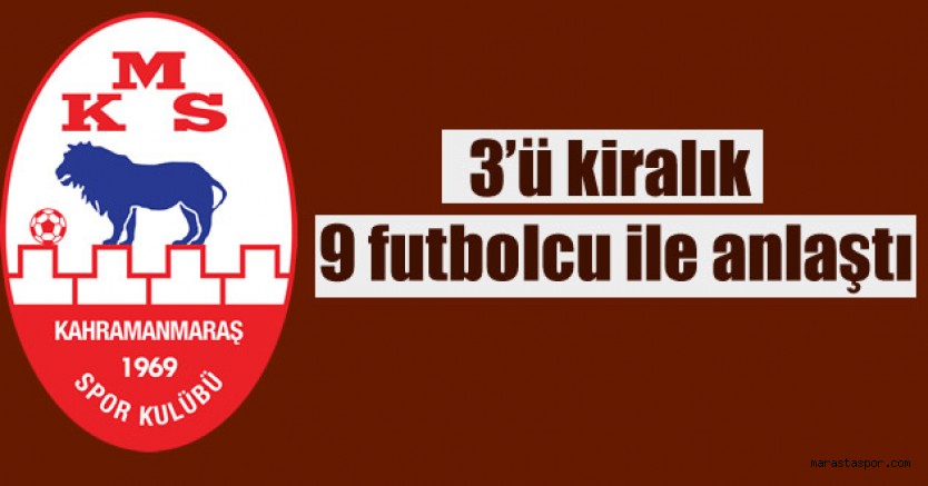 Kahramanmaraşspor’da Serik maçı öncesinde yeni transferlerin lisansları çıktı