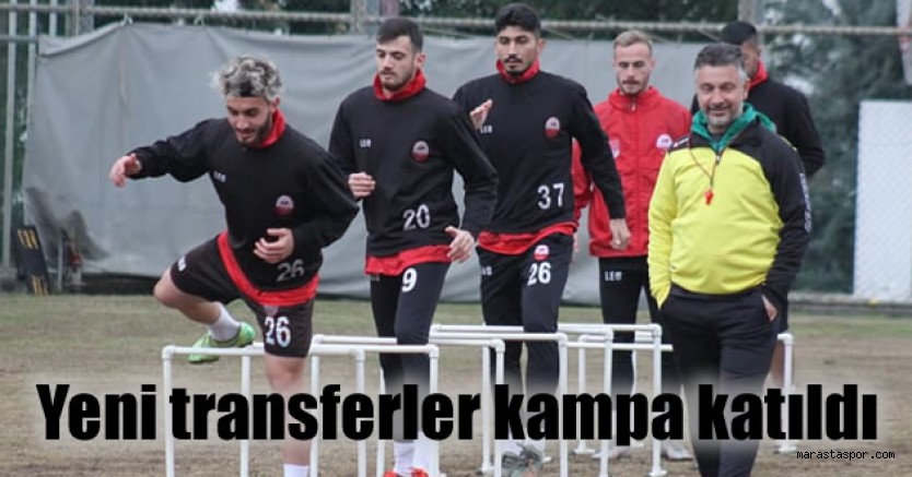 Kahramanmaraşspor, kampta günde çift idman yapıyor
