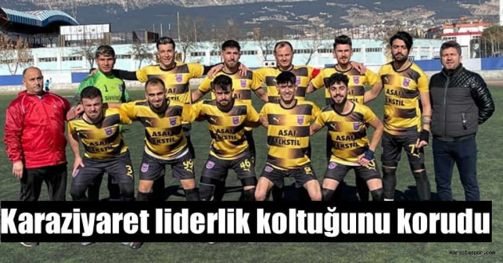 Lider Karaziyaretspor, Uludazspor’u mağlup etti