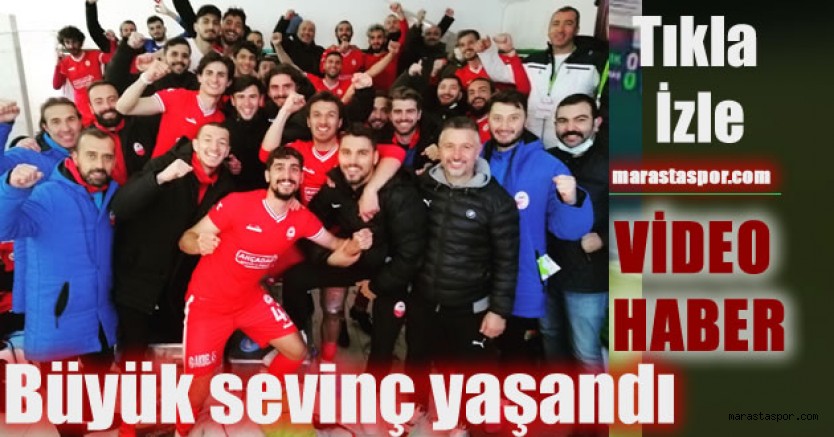 Maç sonrası soyunma odasında büyük sevinç yaşandı