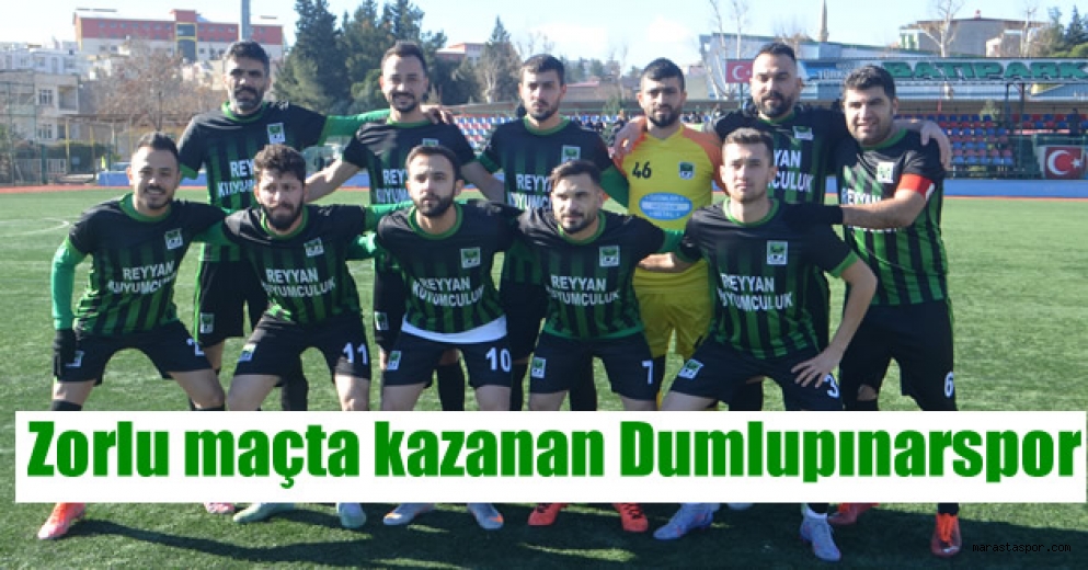 Nahırönü Dumlupınarspor, Çağlayanceritspor’u mağlup etti