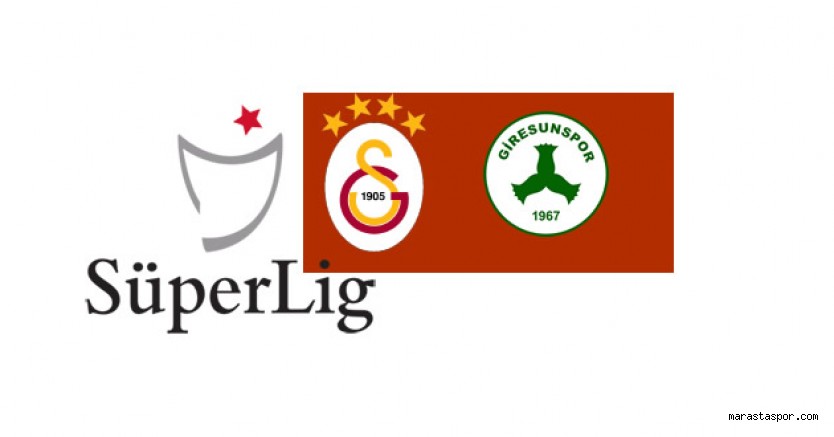 Galatasaray 0-1 Giresunspor maçın özeti