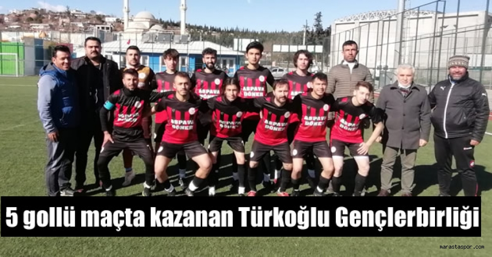 Türkoğlu Gençlerbirliğispor, Turkuazspor’u mağlup etti
