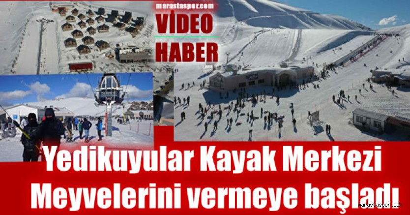 Yedikuyular Kayak Merkezi Hafta Sonu Doldu Taştı
