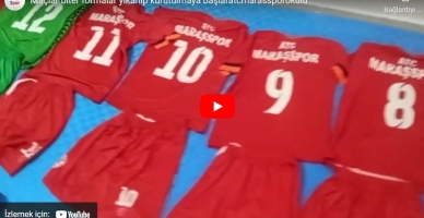 Maçlar biter formalar yıkanıp kurutulmaya başlar