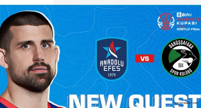 Anadolu Efes 96-71 Darüşşafaka kupa maçı özet