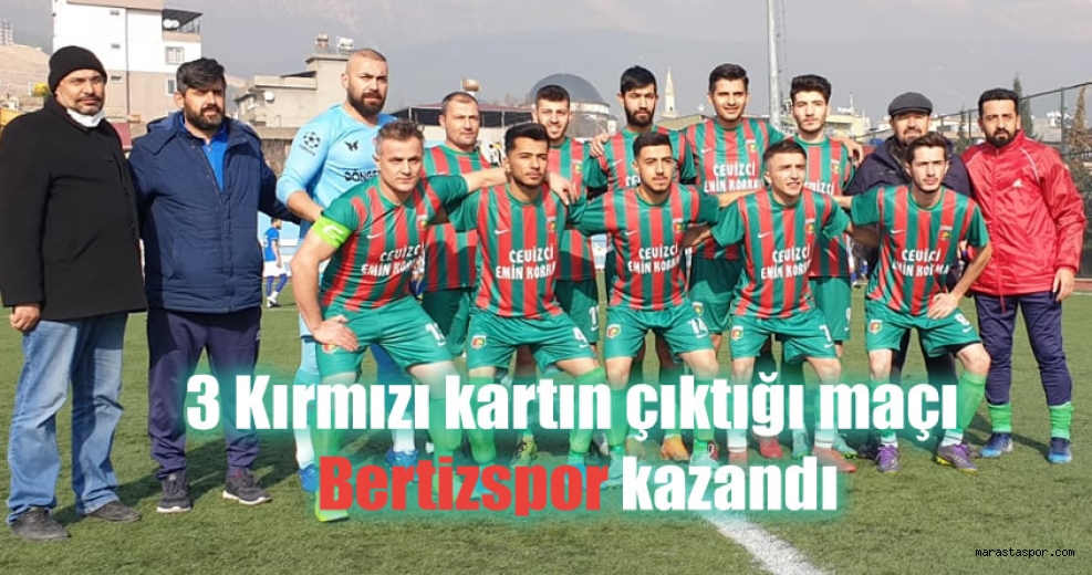Bertizspor, Edelerspor’u mağlup etti