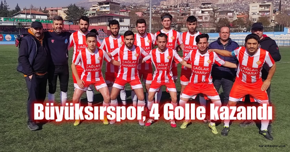 Büyüksırspor, Uludazspor’u mağlup etti