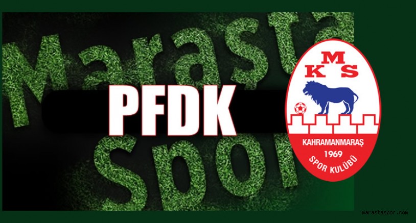 Çorum FK, maçında PFDK’ya sevk edilen Kahramanmaraşspor’un, cezası belli oldu