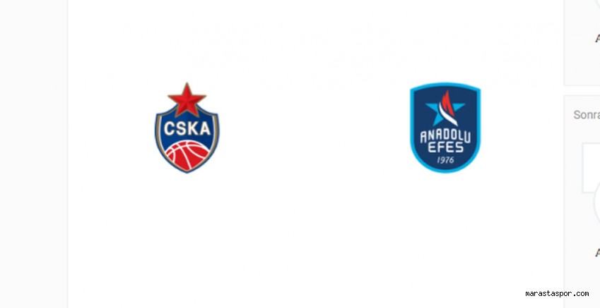 CSKA – Anadolu Efes maç sonu özet