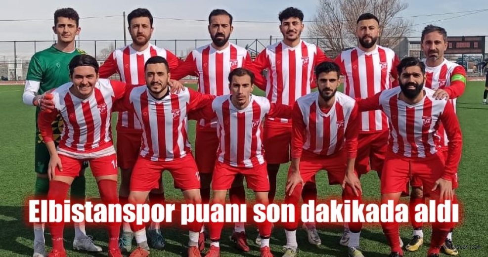 Elbistanspor – Ürgüpspor maç sonu özet