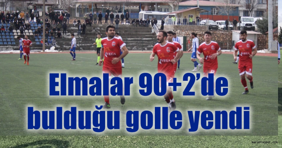 Elmalarspor, deplasmada Pazarcık Aksuspor’u mağlup etti