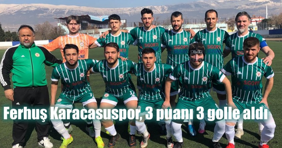Ferhuş Karacasuspor, Arsan Sümerspor’u mağlup etti
