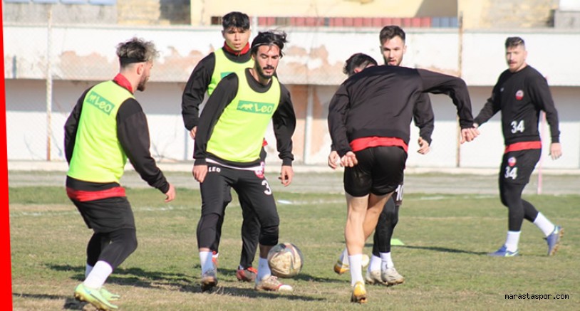 Kahramanmaraşspor’da maçın hazırlıkları devam ediyor
