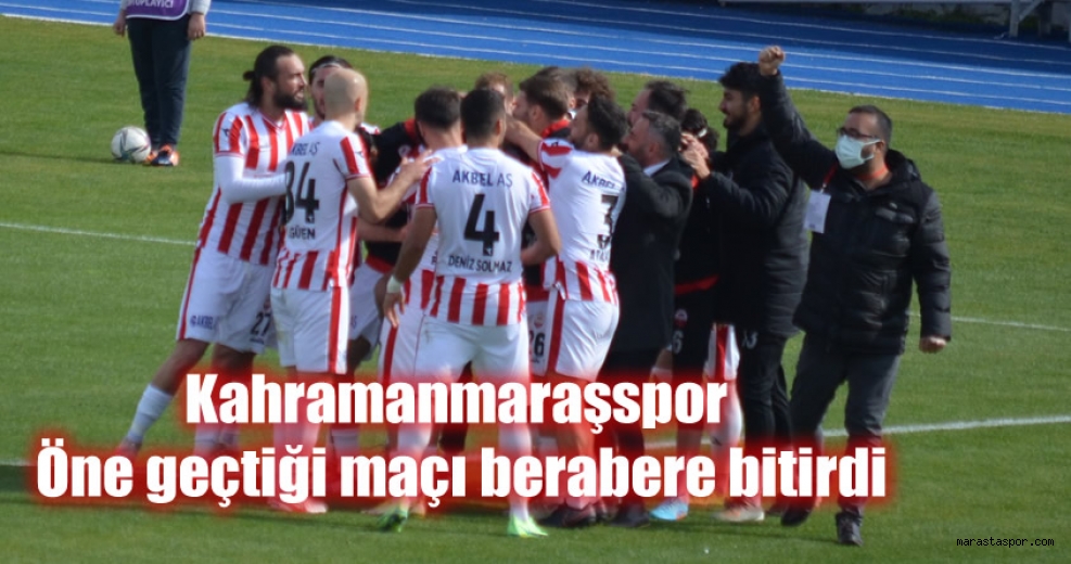 Kahramanmaraşspor – Sarıyer maç sonu özet