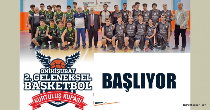 Onikişubat Belediyesi’den Kurtuluş Kupası Basketbol Turnuvası