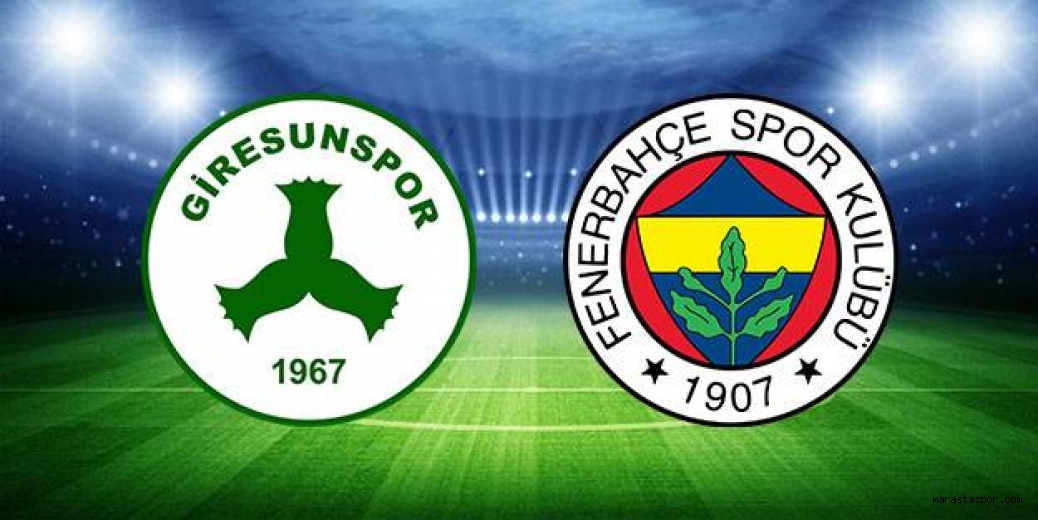 taraftarium24 Giresunspor – Fenerbahçe maçı canlı izle