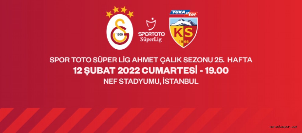 taraftarium24 Galatasaray – Kayserispor maçı canlı izle