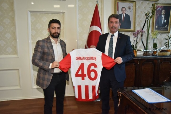 Elbistanspor’dan Başkan Osman Okumuş’a ziyaret