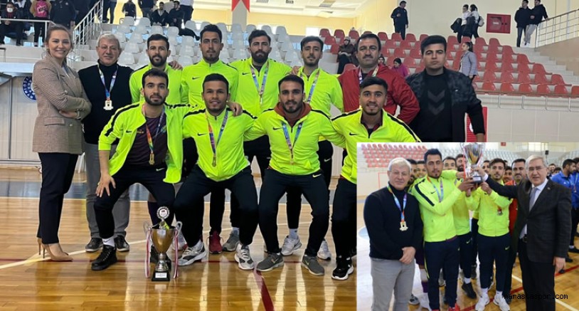 Kahramanmaraş’ta Harran Üniversitesi grup müsabakalarını birincilikle tamamladı