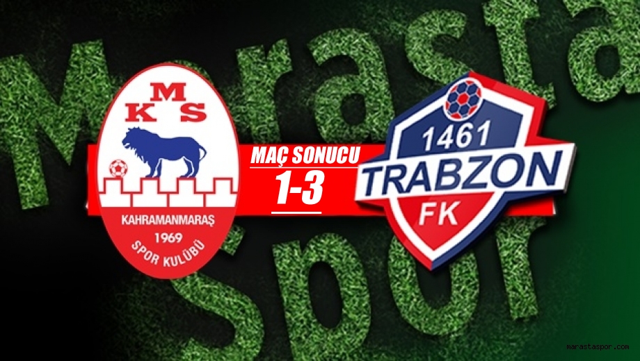 Kahramanmaraşspor 1-3 1461 Trabzon FK özet