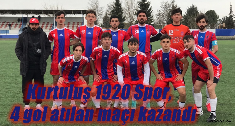 Kurtuluş 1920 Spor, 4 gol atılan maçı kazandı