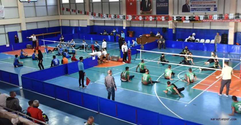 Oturarak Voleybol 1.Lig maçları Spor Şehri Türkoğlu’nda başladı