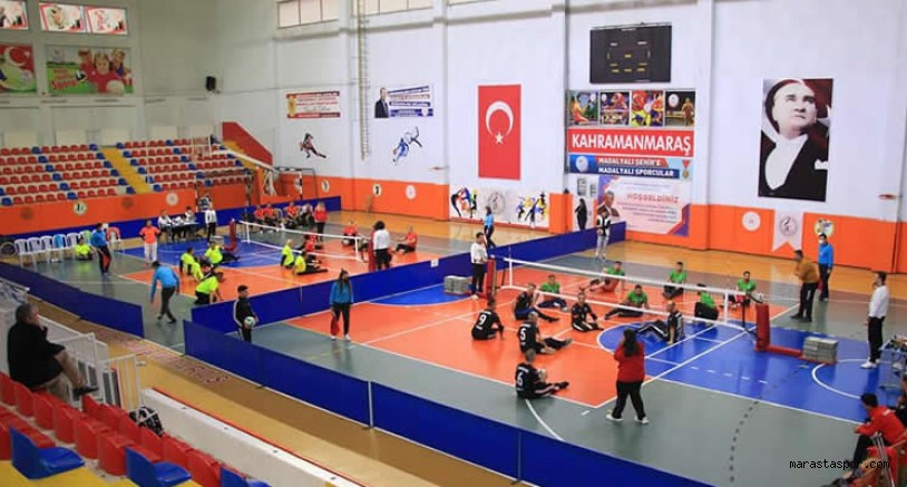 Oturarak Voleybol Süper Lig müsabakaları Kahramanmaraş’ta başladı