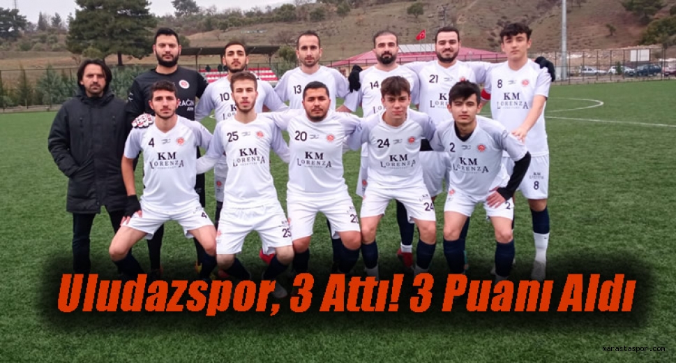 Uludazspor, 3 attı! 3 puanı aldı