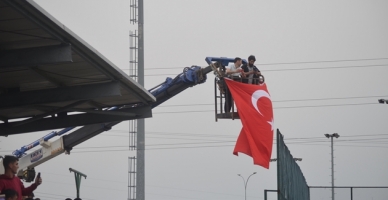 Amatör maçta Coşkun Sabah çaldılar