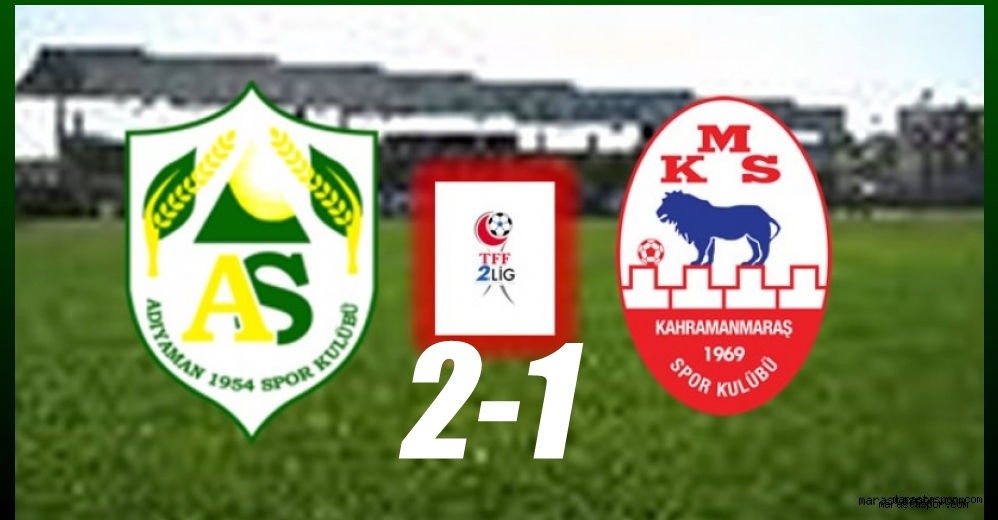 Adıyaman FK 2-1 Kahramanmaraşspor (özet)