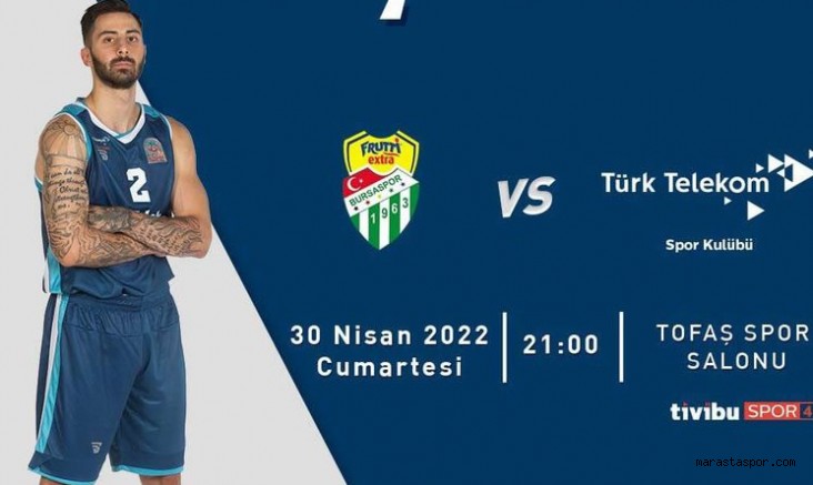 Bursaspor – Türk Telekom maçı canlı izle