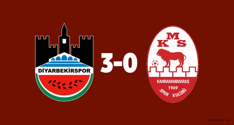 Diyarbekirspor 3-0 Kahramanmaraşspor özet