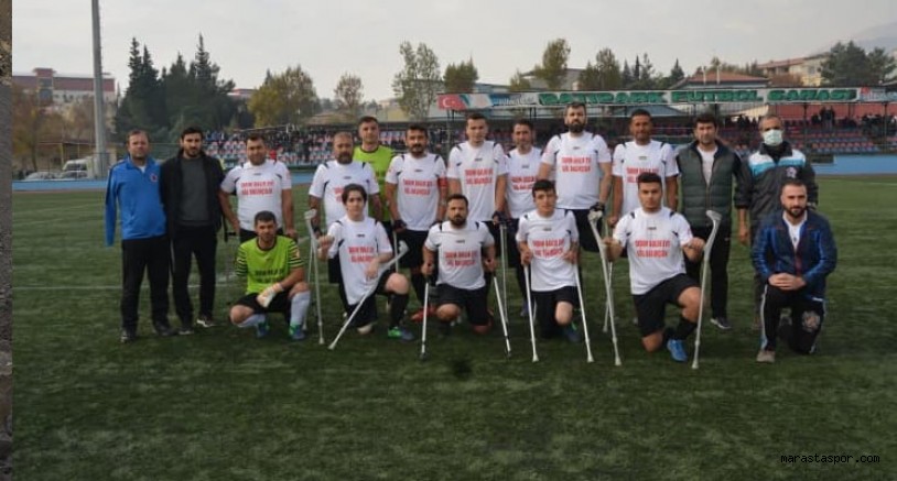 Kahramanmaraş Ampute takımı seriye taktı
