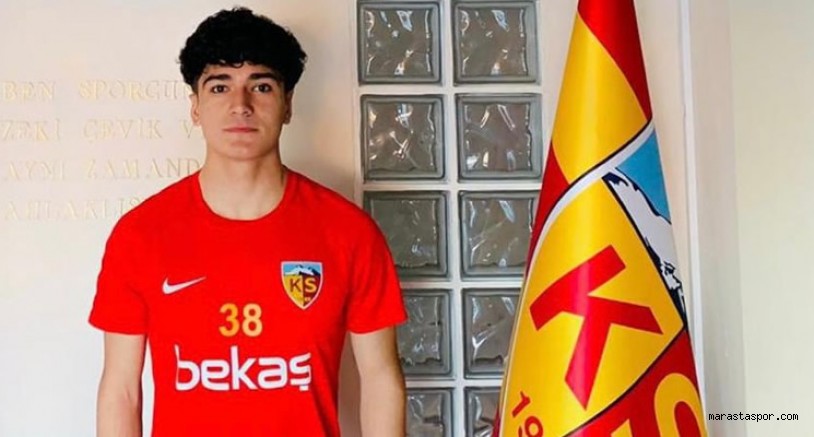 Kahramanmaraş’lı Erdem Aziz Palalı Kayserispor’da 16 maçta forma giydi
