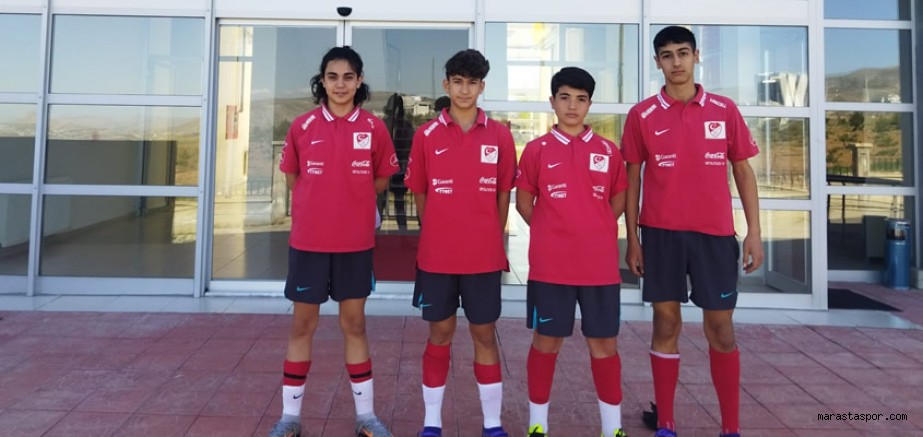 Kahramanmaraş’tan 4 oyuncu U14 Milli bölge Takıma davet edildi