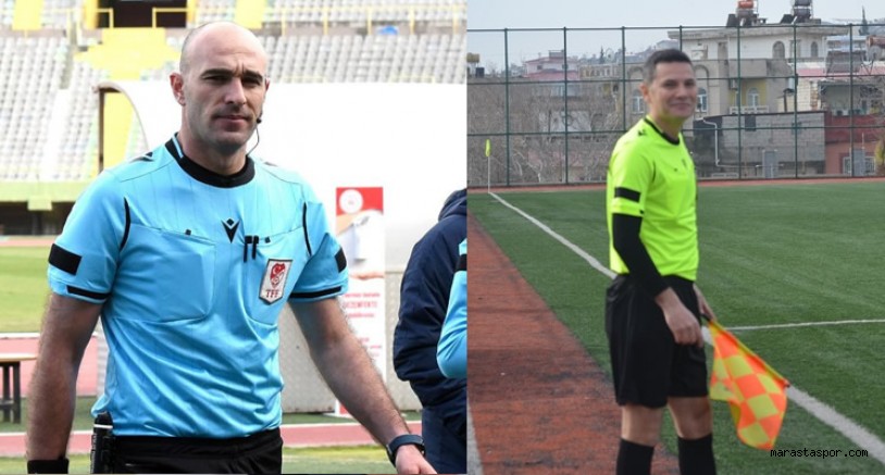 MHK’dan Kahramanmaraş’lı hakemlere Şampiyonluk maçında görev