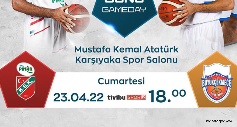 Pınar Karşıyaka – Büyükçekmece Basketbol maçı canlı izle