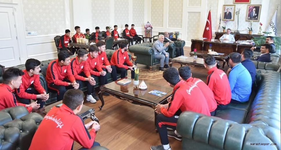 Şampiyon takımdan Osman Okumuş’a ziyaret