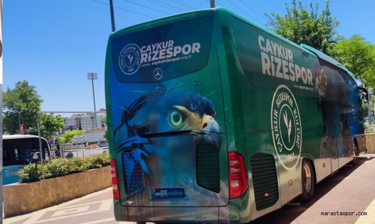 Çaykur Rizespor Kahramanmaraş’ta konakladı