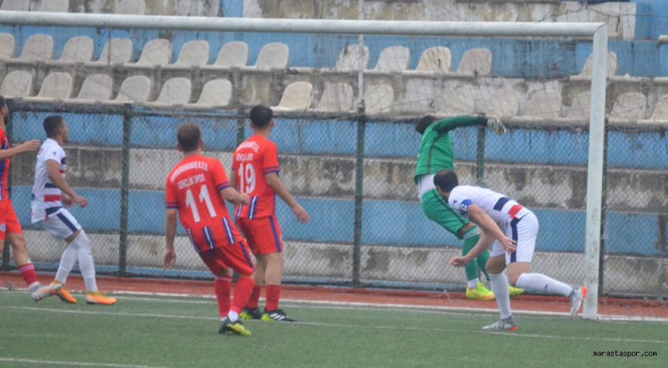 Kahramanmaraş BŞB Gençlikspor, ATC Maraşspor maçında kazanan çıkmadı