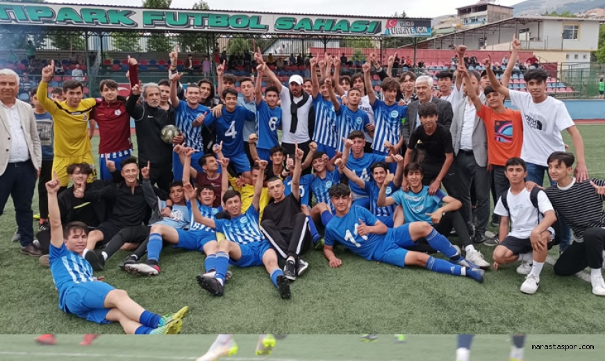 Kahramanmaraş U16 Liginde şampiyon Kahramanmaraş BŞB Gençlikspor oldu